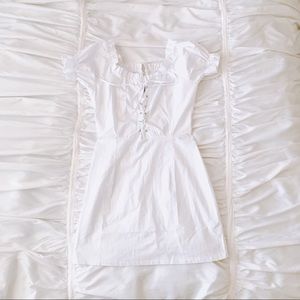 Dress similar to the Reformation Klara dress